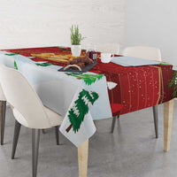 Merry Cheesemas Tablecloth Switzerland Frohe Weihnachten - Wonder Print Shop