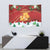 Merry Cheesemas Tapestry Switzerland Frohe Weihnachten - Wonder Print Shop