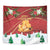 Merry Cheesemas Tapestry Switzerland Frohe Weihnachten - Wonder Print Shop