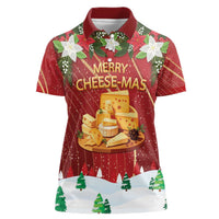 Merry Cheesemas Women Polo Shirt Switzerland Frohe Weihnachten - Wonder Print Shop