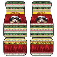 Merry Swissmas Bernese Mountain Dog Car Mats Switzerland Christmas Pattern LT9 - Wonder Print Shop