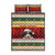 Merry Swissmas Bernese Mountain Dog Quilt Bed Set Switzerland Christmas Pattern - Wonder Print Shop