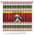 Merry Swissmas Bernese Mountain Dog Shower Curtain Switzerland Christmas Pattern