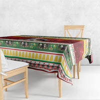 Merry Swissmas Bernese Mountain Dog Tablecloth Switzerland Christmas Pattern - Wonder Print Shop