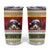 Merry Swissmas Bernese Mountain Dog Tumbler Cup Switzerland Christmas Pattern - Wonder Print Shop