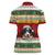 Merry Swissmas Bernese Mountain Dog Women Polo Shirt Switzerland Christmas Pattern - Wonder Print Shop