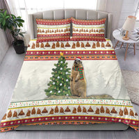 Merry Swissmas Marmot Santa Bedding Set Switzerland Christmas Pattern LT9 - Wonder Print Shop