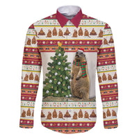 Merry Swissmas Marmot Santa Family Matching Puletasi and Hawaiian Shirt Switzerland Christmas Pattern - Wonder Print Shop