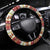 Merry Swissmas Marmot Santa Steering Wheel Cover Switzerland Christmas Pattern - Wonder Print Shop