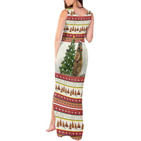 Merry Swissmas Marmot Santa Tank Maxi Dress Switzerland Christmas Pattern - Wonder Print Shop