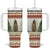 Merry Swissmas Marmot Santa Tumbler With Handle Switzerland Christmas Pattern - Wonder Print Shop