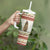 Merry Swissmas Marmot Santa Tumbler With Handle Switzerland Christmas Pattern - Wonder Print Shop