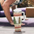 Merry Swissmas Marmot Santa Tumbler With Handle Switzerland Christmas Pattern - Wonder Print Shop