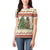 Merry Swissmas Marmot Santa Women Polo Shirt Switzerland Christmas Pattern - Wonder Print Shop