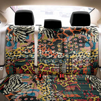 African Mixed Wild Animal Skins Back Car Seat Cover LT9 - Wonder Print Shop