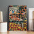 African Mixed Wild Animal Skins Canvas Wall Art LT9 - Wonder Print Shop