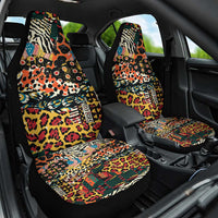 African Mixed Wild Animal Skins Car Seat Cover LT9 - Wonder Print Shop