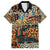 African Mixed Wild Animal Skins Family Matching Summer Maxi Dress and Hawaiian Shirt - Wonder Print Shop