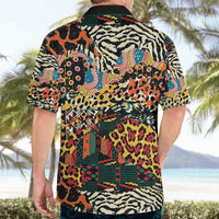 African Mixed Wild Animal Skins Hawaiian Shirt - Wonder Print Shop