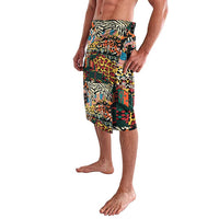African Mixed Wild Animal Skins Lavalava - Wonder Print Shop