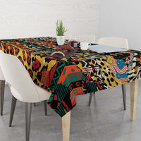 African Mixed Wild Animal Skins Tablecloth - Wonder Print Shop