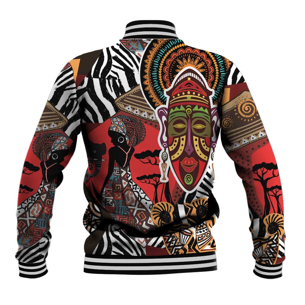 Beautiful African Women Ethnic Motifs Baseball Jacket LT9 - Wonder Print Shop