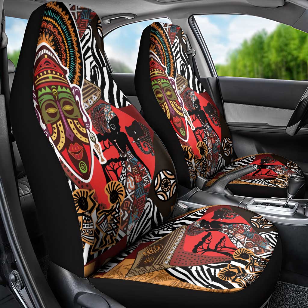Beautiful African Women Ethnic Motifs Car Seat Cover LT9 - Wonder Print Shop