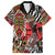 Beautiful African Women Ethnic Motifs Family Matching Summer Maxi Dress and Hawaiian Shirt - Wonder Print Shop