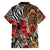Beautiful African Women Ethnic Motifs Family Matching Summer Maxi Dress and Hawaiian Shirt - Wonder Print Shop