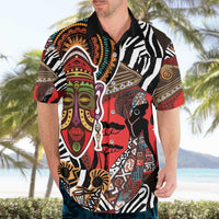 Beautiful African Women Ethnic Motifs Hawaiian Shirt - Wonder Print Shop