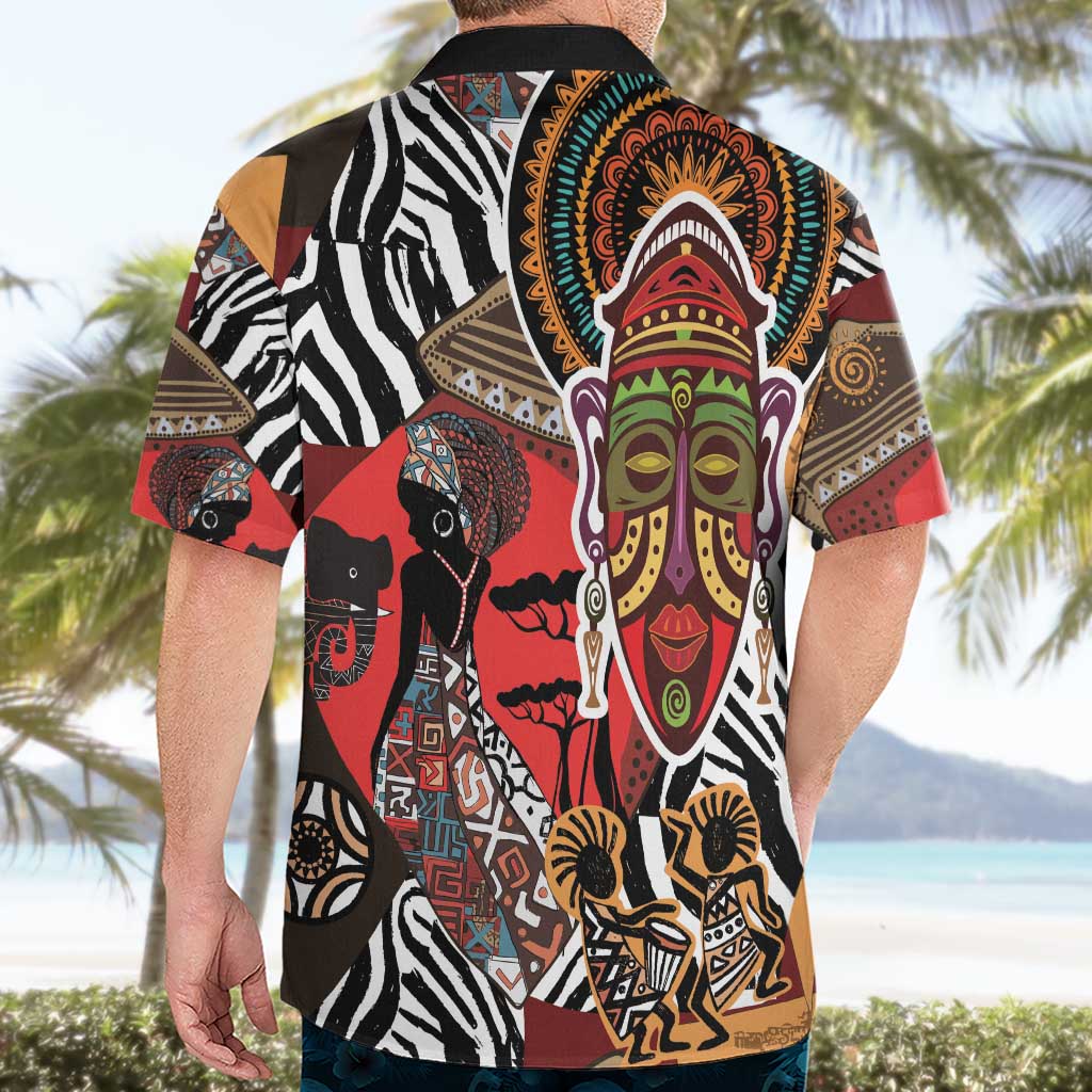 Beautiful African Women Ethnic Motifs Hawaiian Shirt - Wonder Print Shop