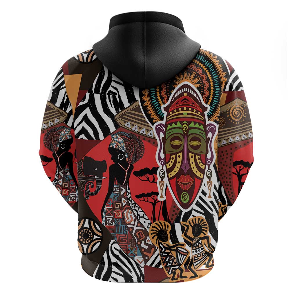 Beautiful African Women Ethnic Motifs Hoodie - Wonder Print Shop
