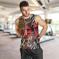 Beautiful African Women Ethnic Motifs Men Tank Top - Wonder Print Shop