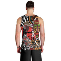 Beautiful African Women Ethnic Motifs Men Tank Top - Wonder Print Shop