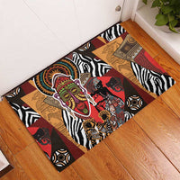 Beautiful African Women Ethnic Motifs Rubber Doormat - Wonder Print Shop