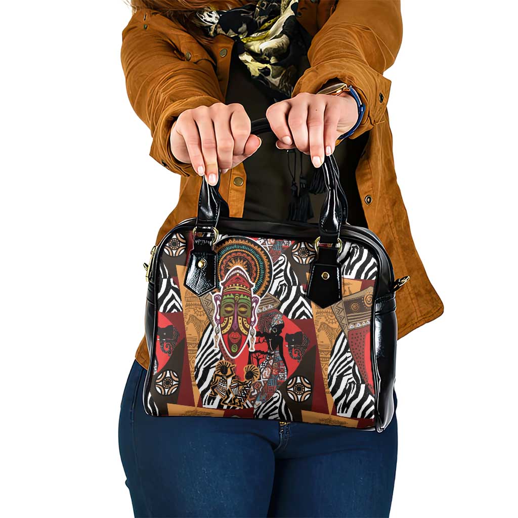 Beautiful African Women Ethnic Motifs Shoulder Handbag