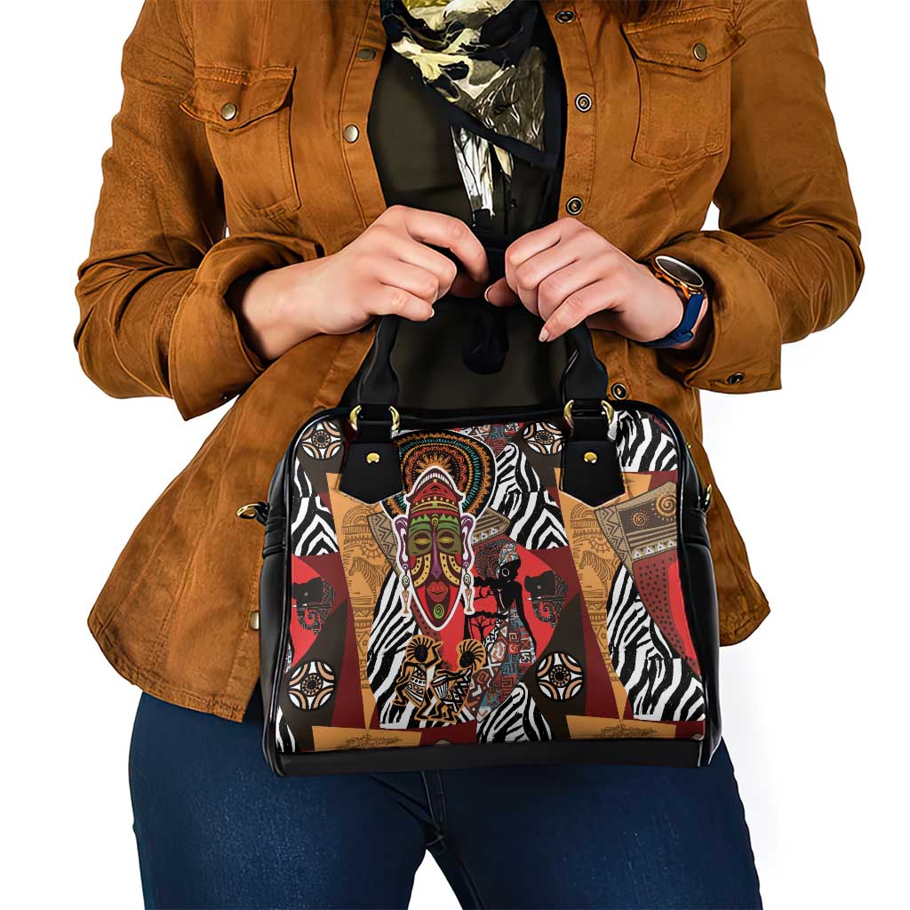 Beautiful African Women Ethnic Motifs Shoulder Handbag