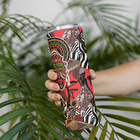 Beautiful African Women Ethnic Motifs Skinny Tumbler - Wonder Print Shop