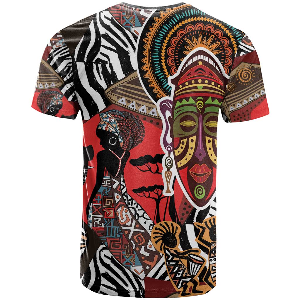 Beautiful African Women Ethnic Motifs T Shirt - Wonder Print Shop