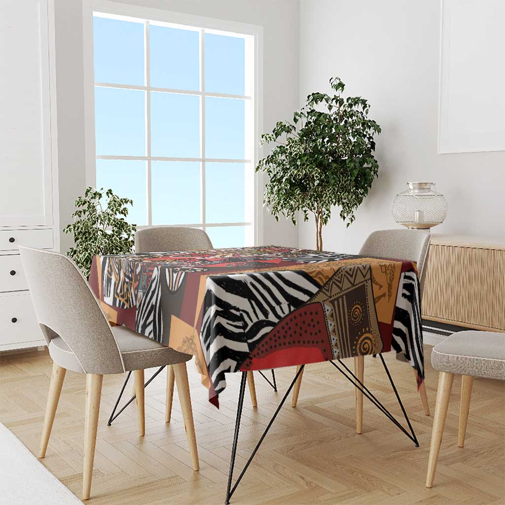 Beautiful African Women Ethnic Motifs Tablecloth - Wonder Print Shop