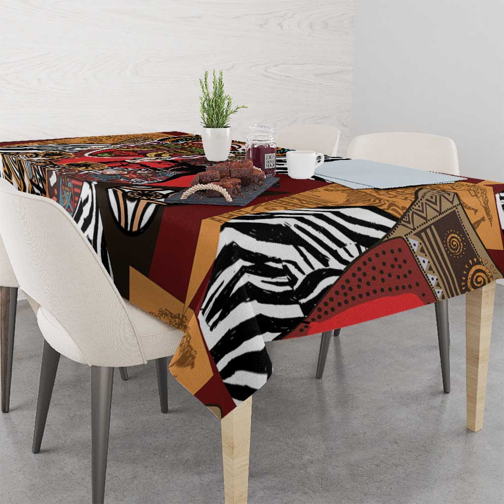 Beautiful African Women Ethnic Motifs Tablecloth - Wonder Print Shop