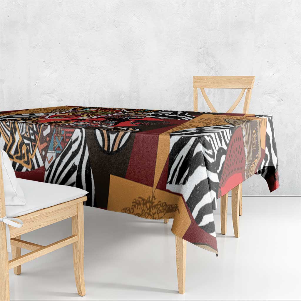 Beautiful African Women Ethnic Motifs Tablecloth - Wonder Print Shop