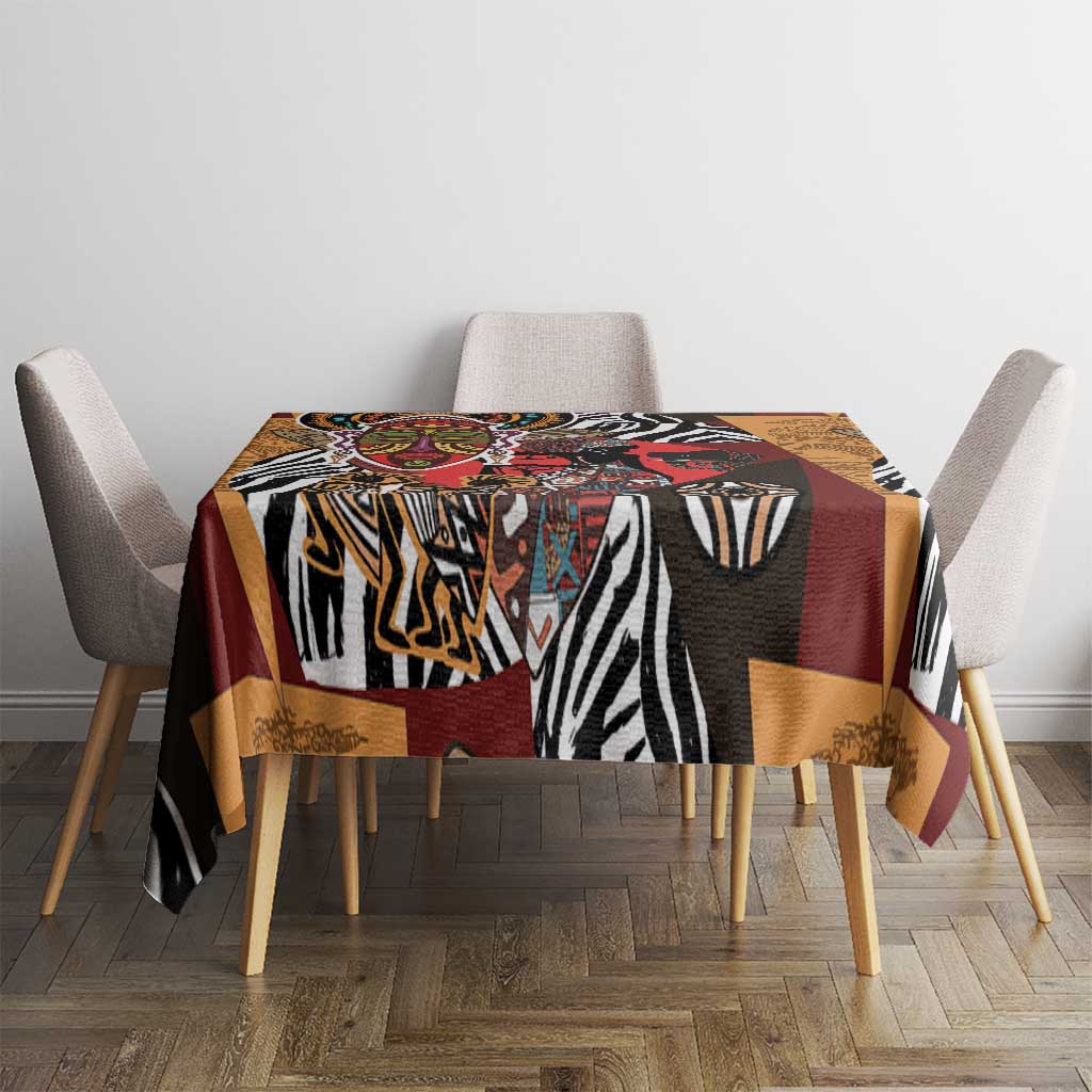 Beautiful African Women Ethnic Motifs Tablecloth - Wonder Print Shop