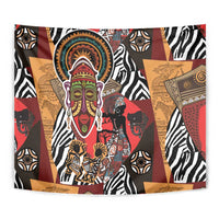 Beautiful African Women Ethnic Motifs Tapestry - Wonder Print Shop