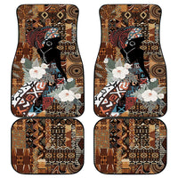 Beautiful Black Woman Car Mats African Tribal Pattern LT9 - Wonder Print Shop