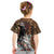 Beautiful Black Woman Kid T Shirt African Tribal Pattern - Wonder Print Shop