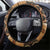 Beautiful Black Woman Steering Wheel Cover African Tribal Pattern - Wonder Print Shop