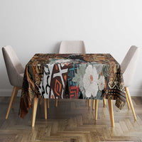 Beautiful Black Woman Tablecloth African Tribal Pattern - Wonder Print Shop