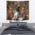 Beautiful Black Woman Tapestry African Tribal Pattern - Wonder Print Shop