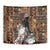 Beautiful Black Woman Tapestry African Tribal Pattern - Wonder Print Shop